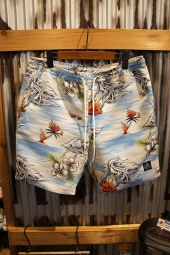 LURKING CLASS BY SKETCHY TANK ALOHA SURF TRUNKS (BLUE)