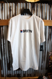 BRIXTON STOWELL IV S/S STANDARD TEE (WHITE)