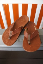 The Sandalman BEACH WALK LEATHER SANDAL (R.BROWN)