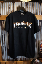 THRASHER MAGAZINE INTRO BURNER S/S (BLACK)