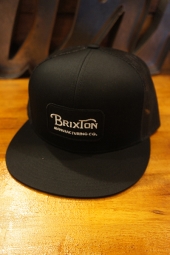 BRIXTON GRADE MESH CAP (BLACK-BLACK)
