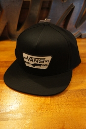 VANS FULL PATCH SNAPBACK CAP (BLACK)