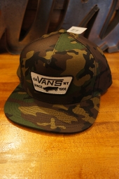 VANS FULL PATCH SNAPBACK CAP (CLASSIC CAMO)