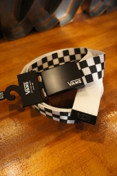 VANS DEPPSTER 2 WEB BELT (BLACK/WHITE)