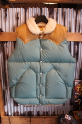 Rocky Mountain Featherbed Co. CHRISTY DOWN VEST (EMERALD)