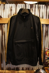 BRIXTON B-SHIELD III 1/2 ZIP (BLACK)