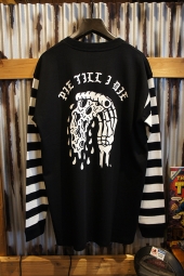 LURKING CLASS BY SKETCHY TANK CHEESE BORDER L/S TEE (BLACK)
