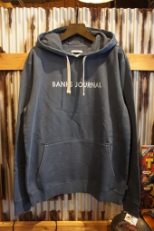 BANKS JOURNAL LABEL PULLOVER FLEECE (INSIGNIA BLUE)