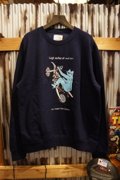 Leon Karssen NO LOTION CREWNECK (NAVY)