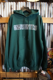 Gnarhunters College Outline Hoodie (GREEN)