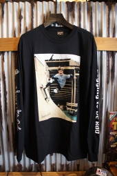 Gnarhunters Begging to be Rad L/S Tee Rob Welsh (BLACK)