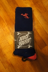 SANTA CRUZ PUSHER SOCKS (NAVY)