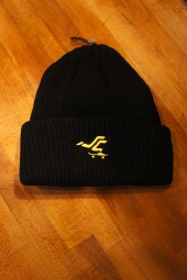 SANTA CRUZ PUSHER BEANIE (BLACK)