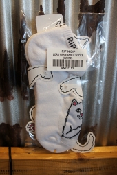 RIPNDIP Lord Nermal Low Socks (White)