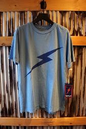 LIGHTNING BOLT FOREVER TEE AZURE BLUE