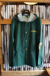 ANTIHERO BACK EAGLE HOODED COACH JACKET (FOREST GREEN)