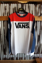 VANS Bi-Color Football L/S Tee (TRICOLOUR)