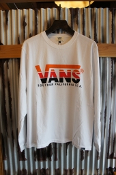 VANS BMX Rainbow Print L/S Tee (WHITE)