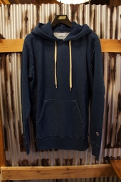 Champion REVERSE WEAVE PULLOVER HOODED SWEAT  (STONE WASH BLUE)