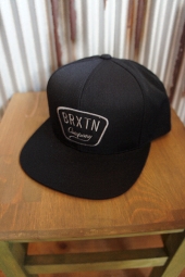 BRIXTON GASTON SNAPBACK CAP (BLACK)