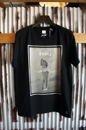 BANKS COVER TEE SHIRT (DIRTY BLACK)