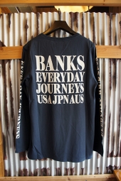 BANKS BRIDGE L/S TEE SHIRT (DIRTY DENIM)