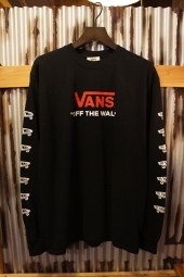 VANS SK8 Sleeve PT. L/S T-Shirts (BLACK)