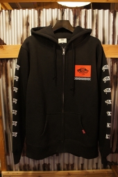 VANS SK8BOX Zip-Up Hooded Sweat (BLACK)