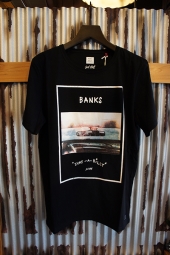 BANKS LATER TEE SHIRT (DIRTY BLACK)