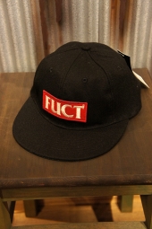 FUCT SSDD RED LOGO WOOL CAP (BLACK)