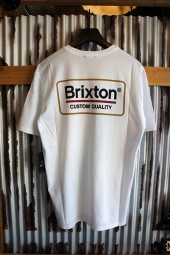 BRIXTON PALMER S/S PREMIUM TEE (WHITE)