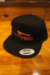 CYCLE ZOMBIES ANIMAL STYLE Premium Golf Snapback Cap (BLACK)