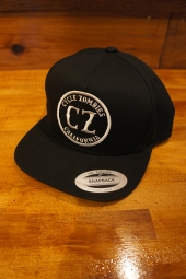 CYCLE ZOMBIES CALIFORNIA Premium Twill Snapback Hat (BLACK)