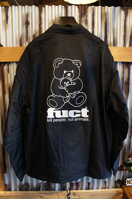 FUCT SSDD O.G.BEAR COACH JACKET - ナイロンジャケット