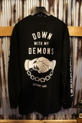 SKETCHY TANK DEMONS L/S TEE (BLACK)