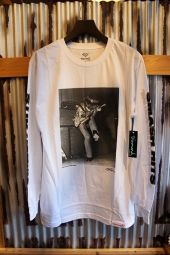 DIAMOND SUPPLY CO JIMI HENDRIX EXPERIENCE L/S TEE (WHITE)