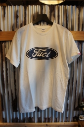 FUCT SSDD F OVAL LOGO TEE (WHITE)