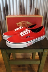 VANS AUTHENTIC (VANS CHECKER TAPE) RED