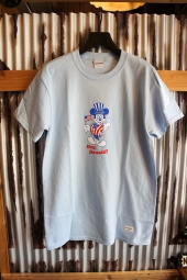 40s & Shorties Hey There Tee (Powder Blue)